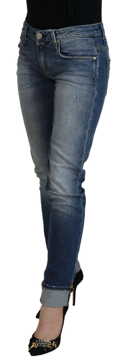 Schicke Skinny Jeans mit niedriger Taille