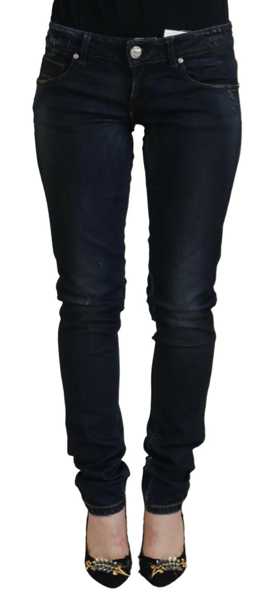 Schicke Skinny-Jeans mit niedriger Taille