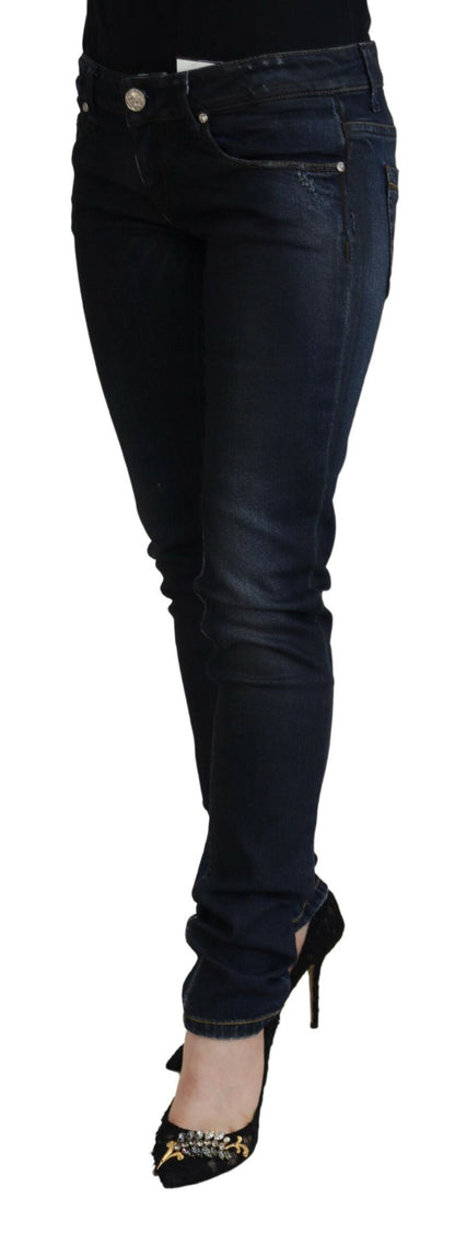 Schicke Skinny-Jeans mit niedriger Taille