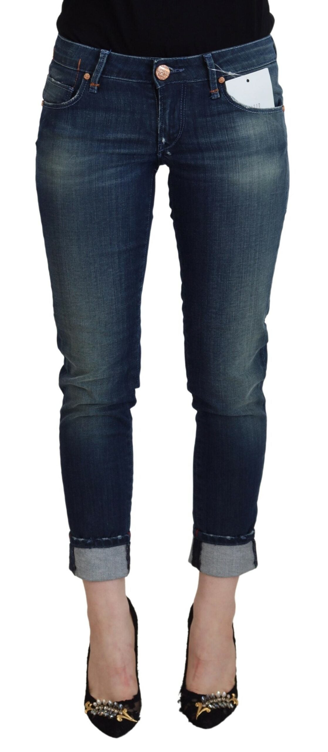 Schicke Low Waist Slim Fit Jeans