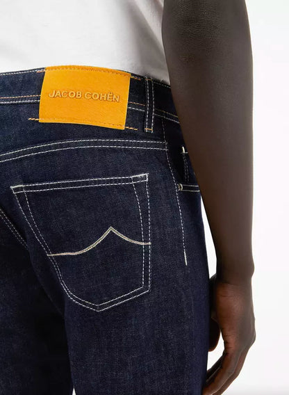 In Italien gefertigte Jeans mit Bandana-Detail