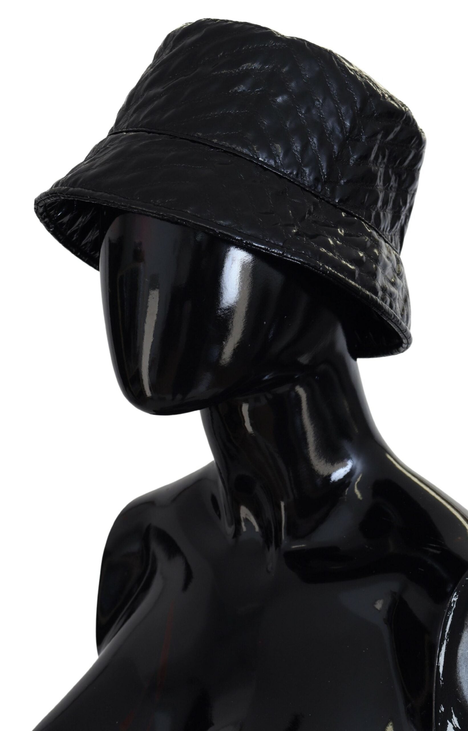 Elegante schwarze Bucket Cap