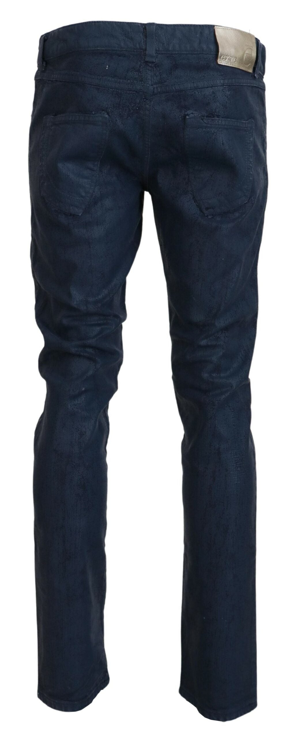 Schicke Tapered-Jeans aus blauem Denim