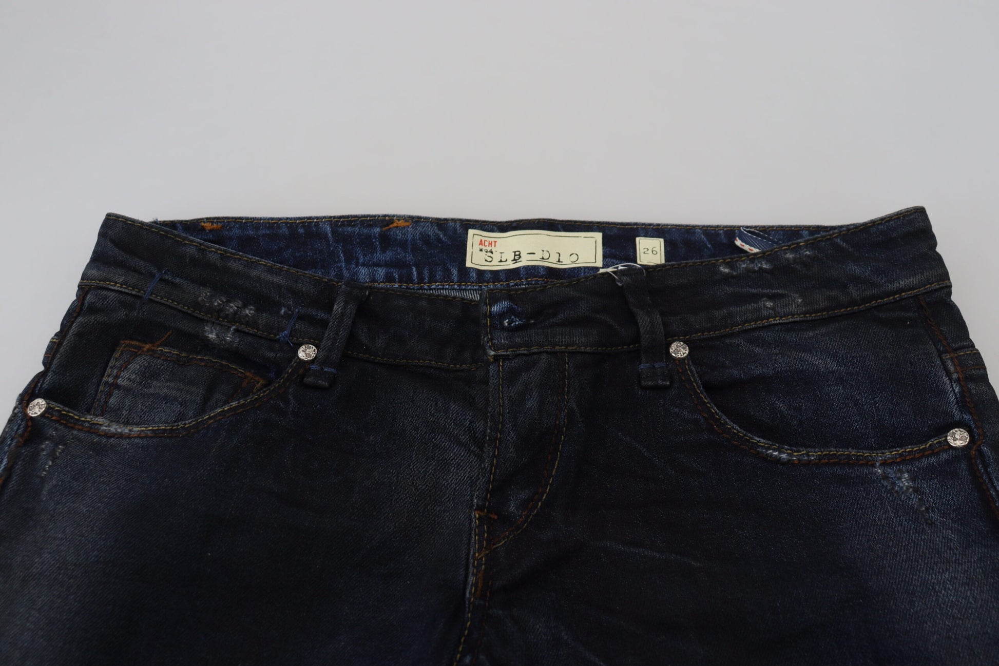 Schicke Slim Fit-Jeans aus Baumwolldenim