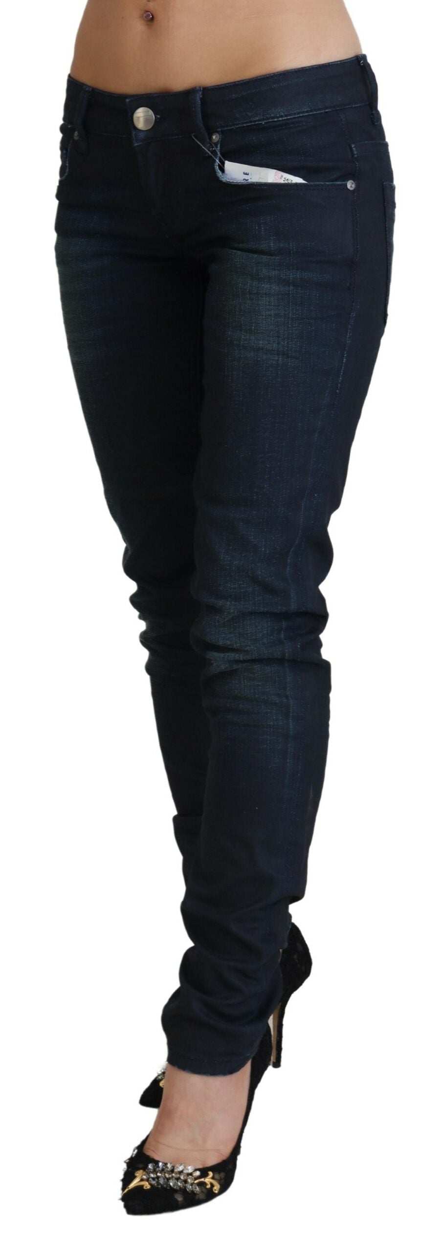 Slim-Fit-Jeans aus Baumwolldenim