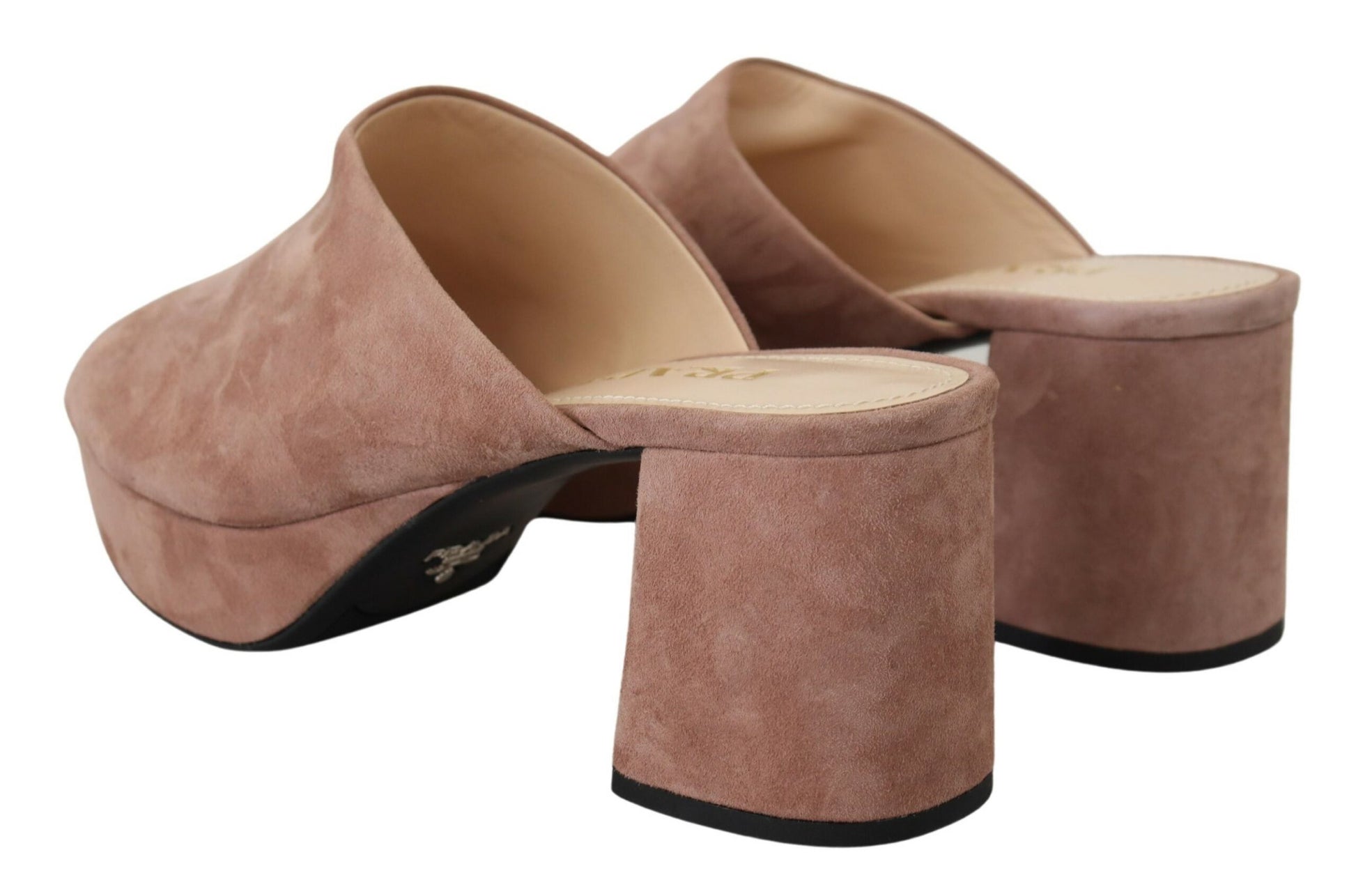 Elegante Pumps aus Wildleder in Dunkelrosa