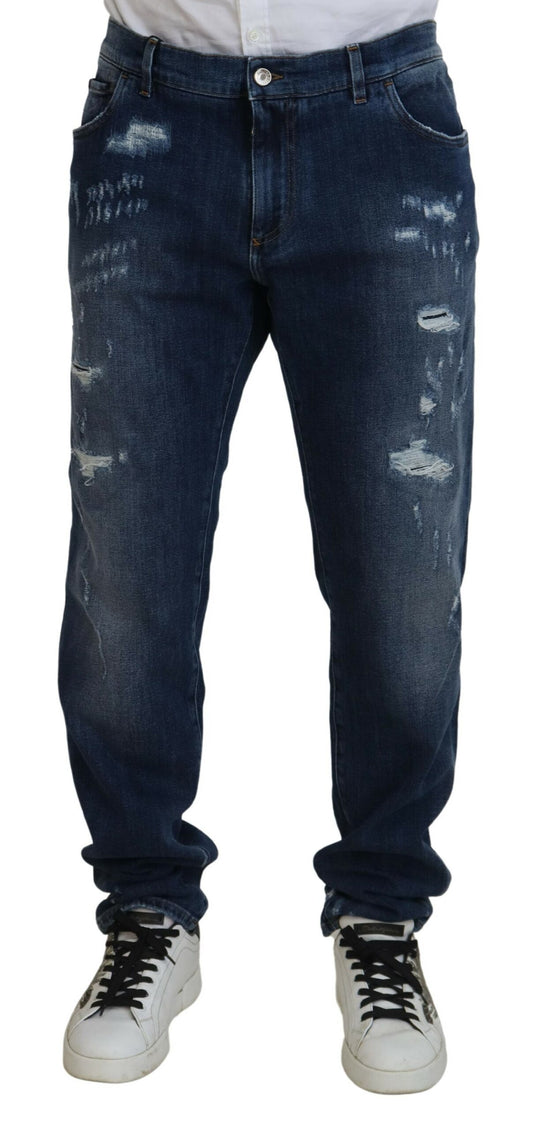 Elegant Skinny Blue Jeans