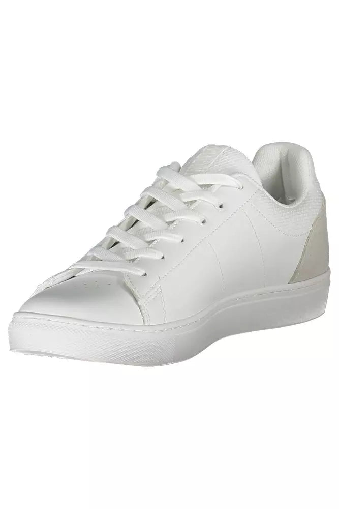 Weiße Leder Herren Sneaker