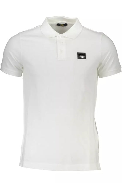 Weißes Poloshirt aus Baumwolle für Herren