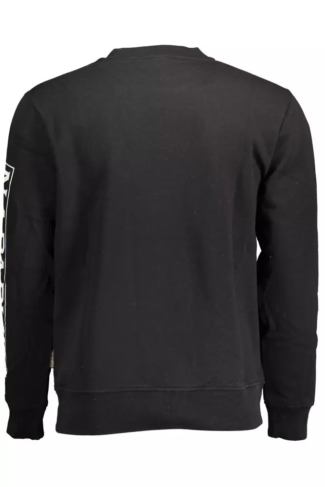 Werten Sie Ihren Stil mit einem eleganten schwarzen Sweatshirt auf