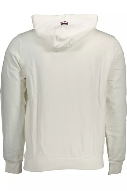 White Cotton Men Sweater