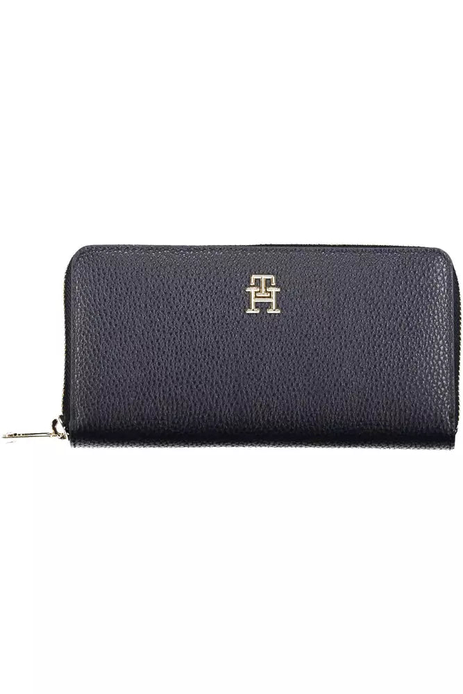 Blue Polyethylene Women Wallet