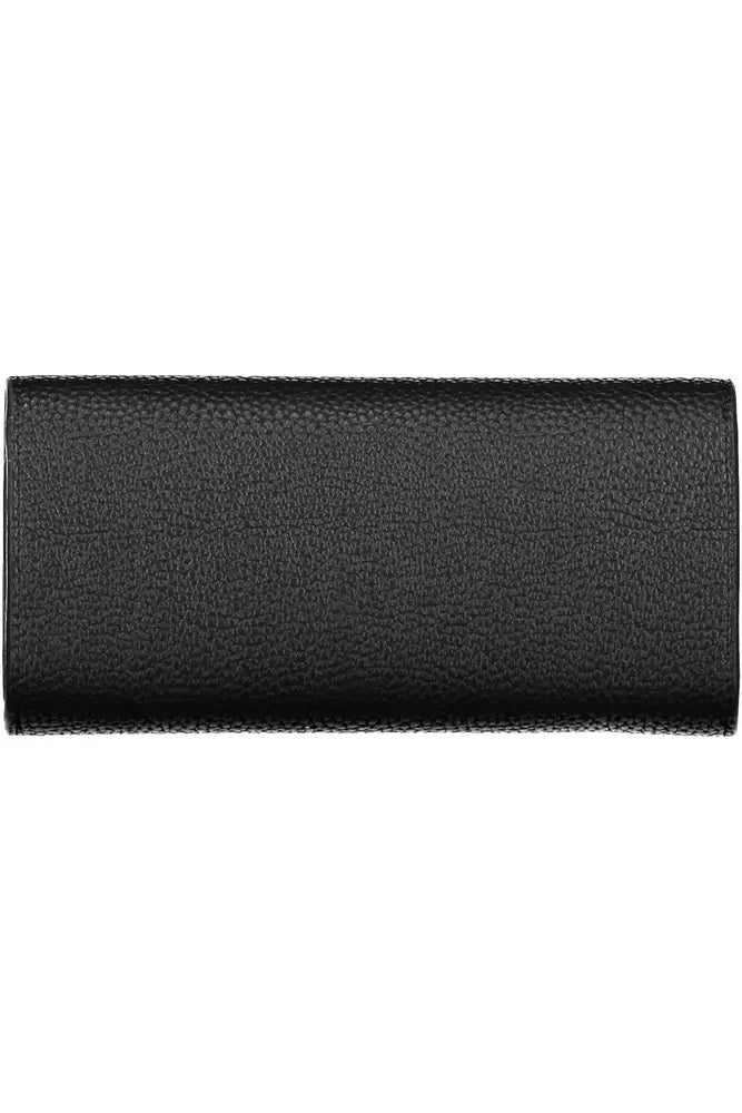 Black Polyethylene Women Wallet