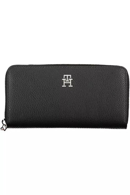 Black Polyethylene Women Wallet