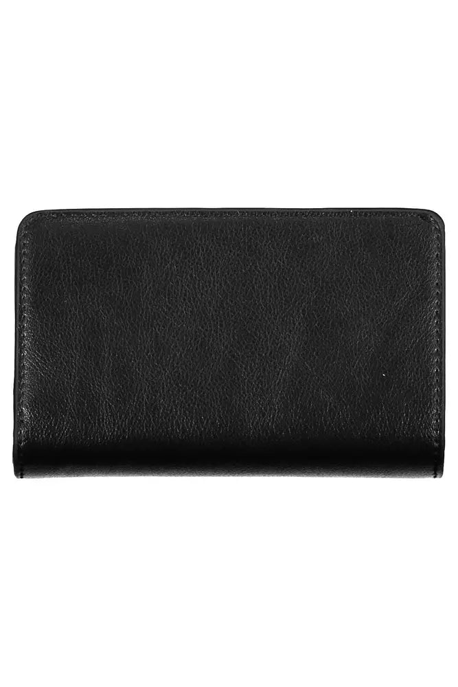 Black Polyethylene Women Wallet