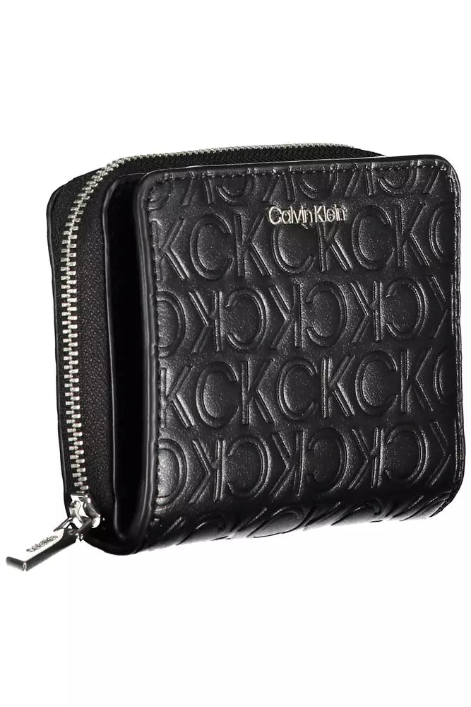 Black Polyethylene Women Wallet