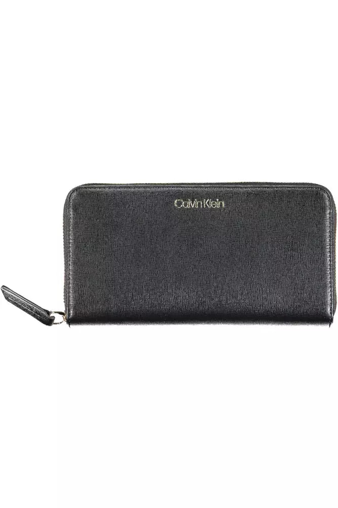 Black Polyethylene Women Wallet