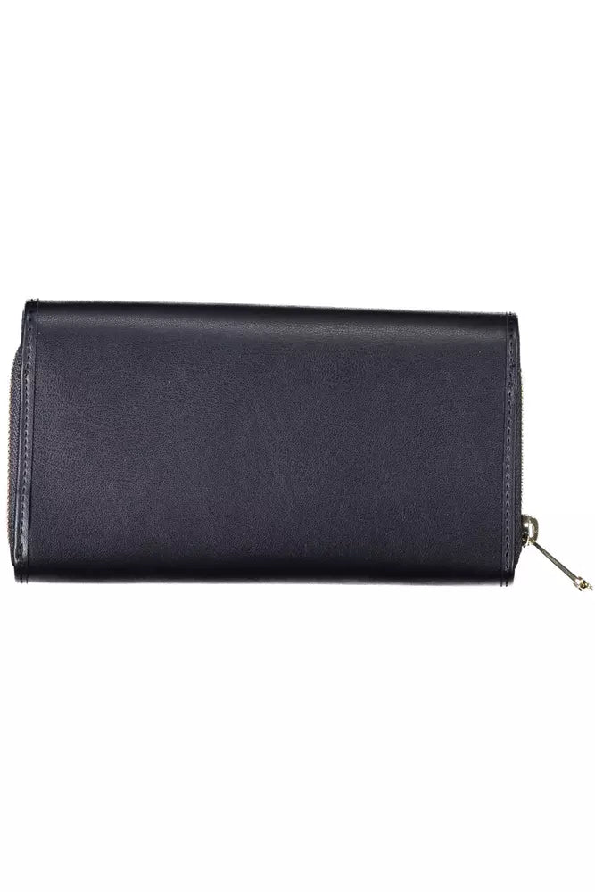 Blue Polyethylene Women Wallet