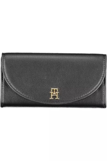 Black Polyethylene Women Wallet