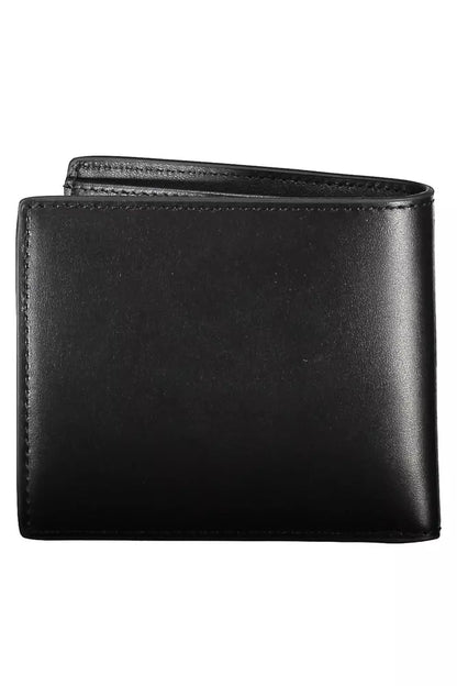 Black Leather Men Wallet