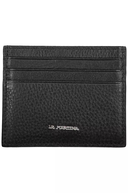 Black Leather Men Wallet