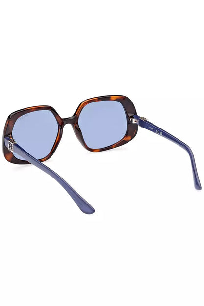 Brown Injected Women Sunglasses