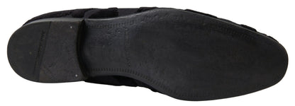 Exquisite Black Vintage Loafers for Men