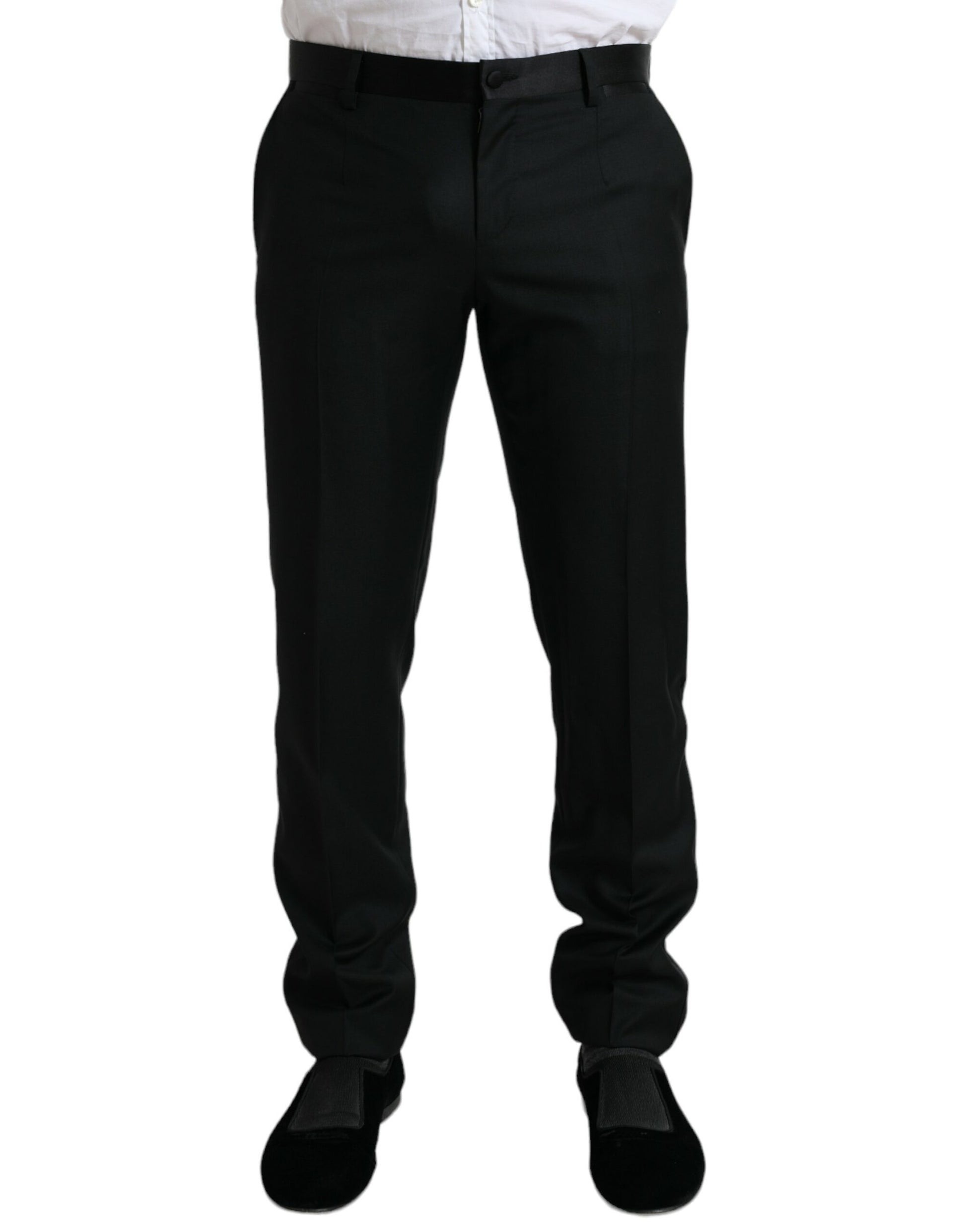 Elegante Slim Fit Anzughose aus Wolle