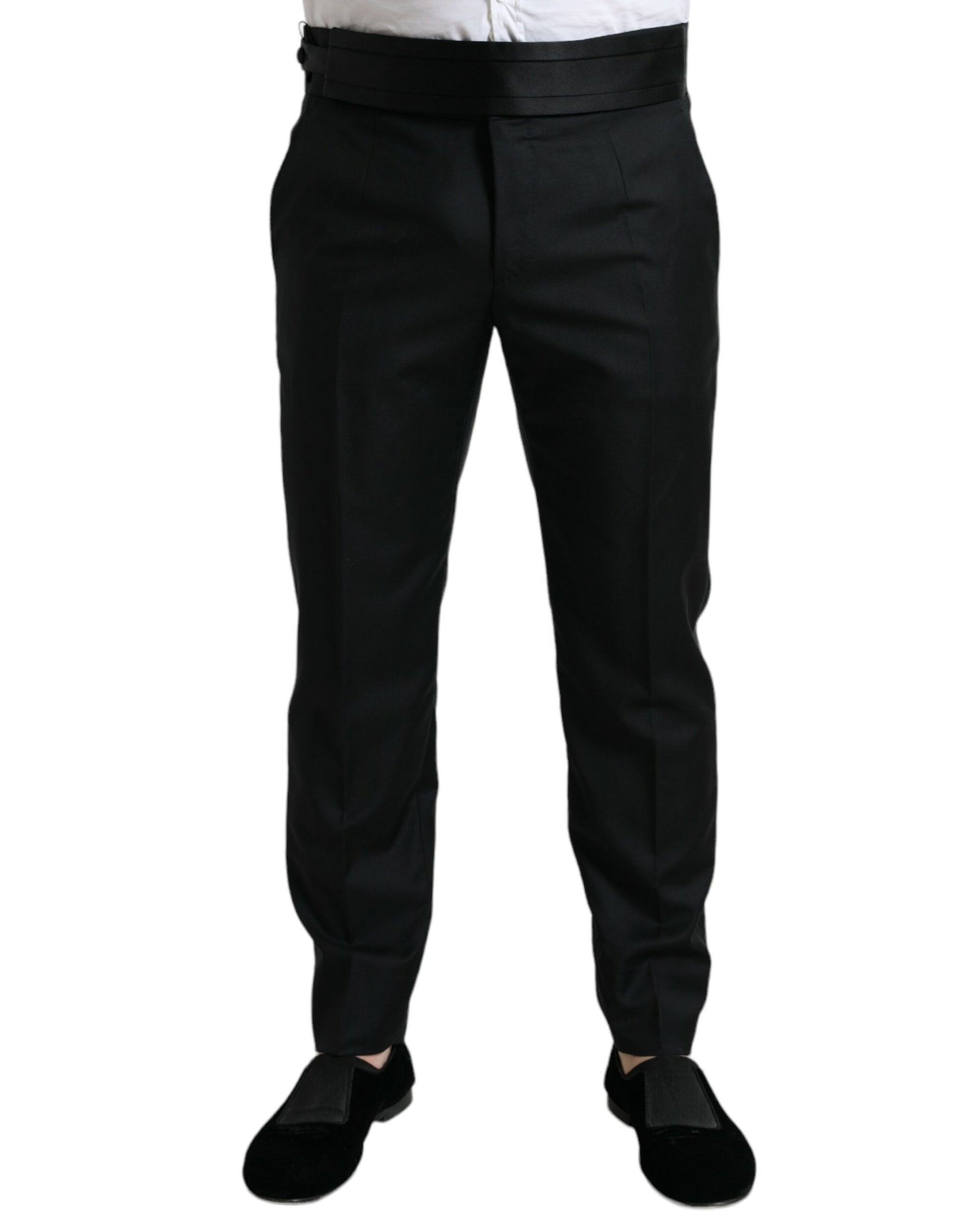 Elegante Slim Fit Anzughose aus Wolle