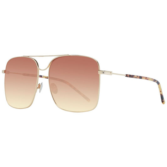 Goldene Sonnenbrille für Damen