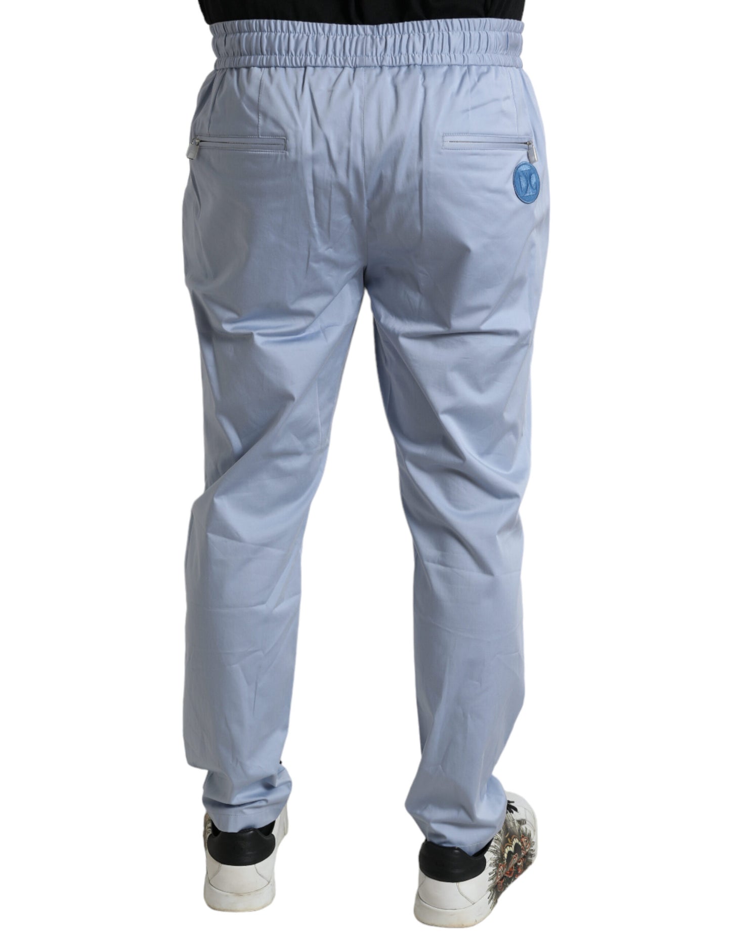 Elegante hellblaue Jogginghose für Herren