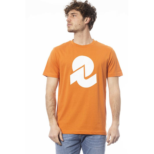 Oranges Baumwoll-T-Shirt für Herren