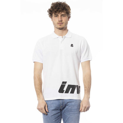 Weißes Poloshirt aus Baumwolle für Herren