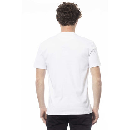 Weißes Baumwoll-T-Shirt für Herren