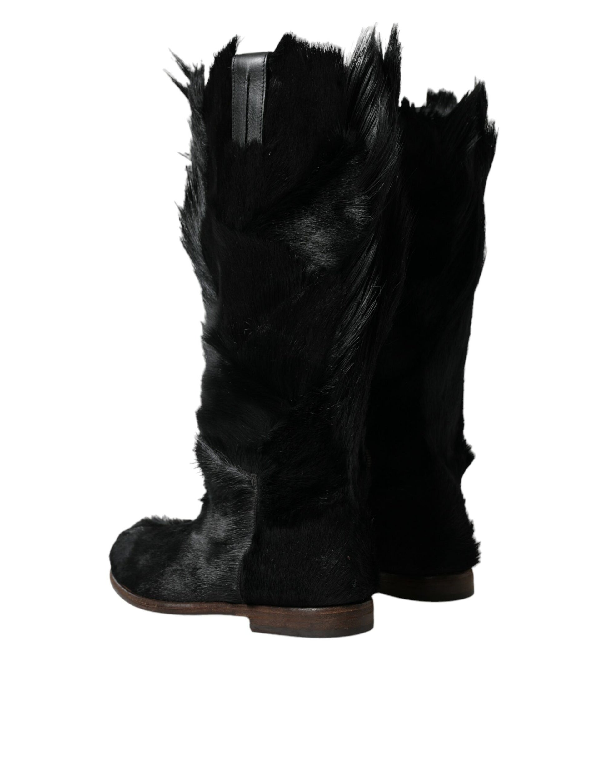 Opulent Gazelle Fur Mid Calf Boots