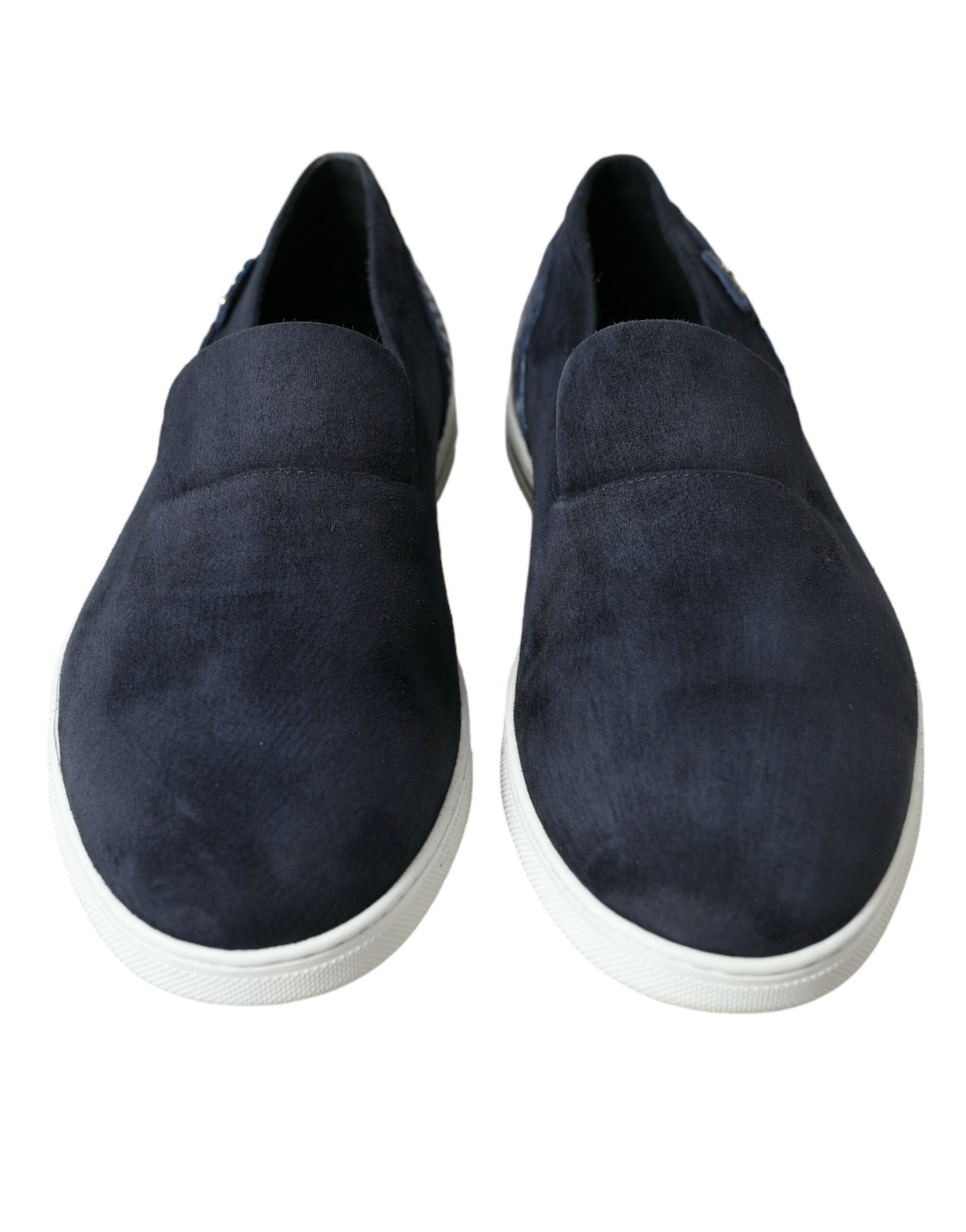 Elegante Loafer aus blauem Wildleder