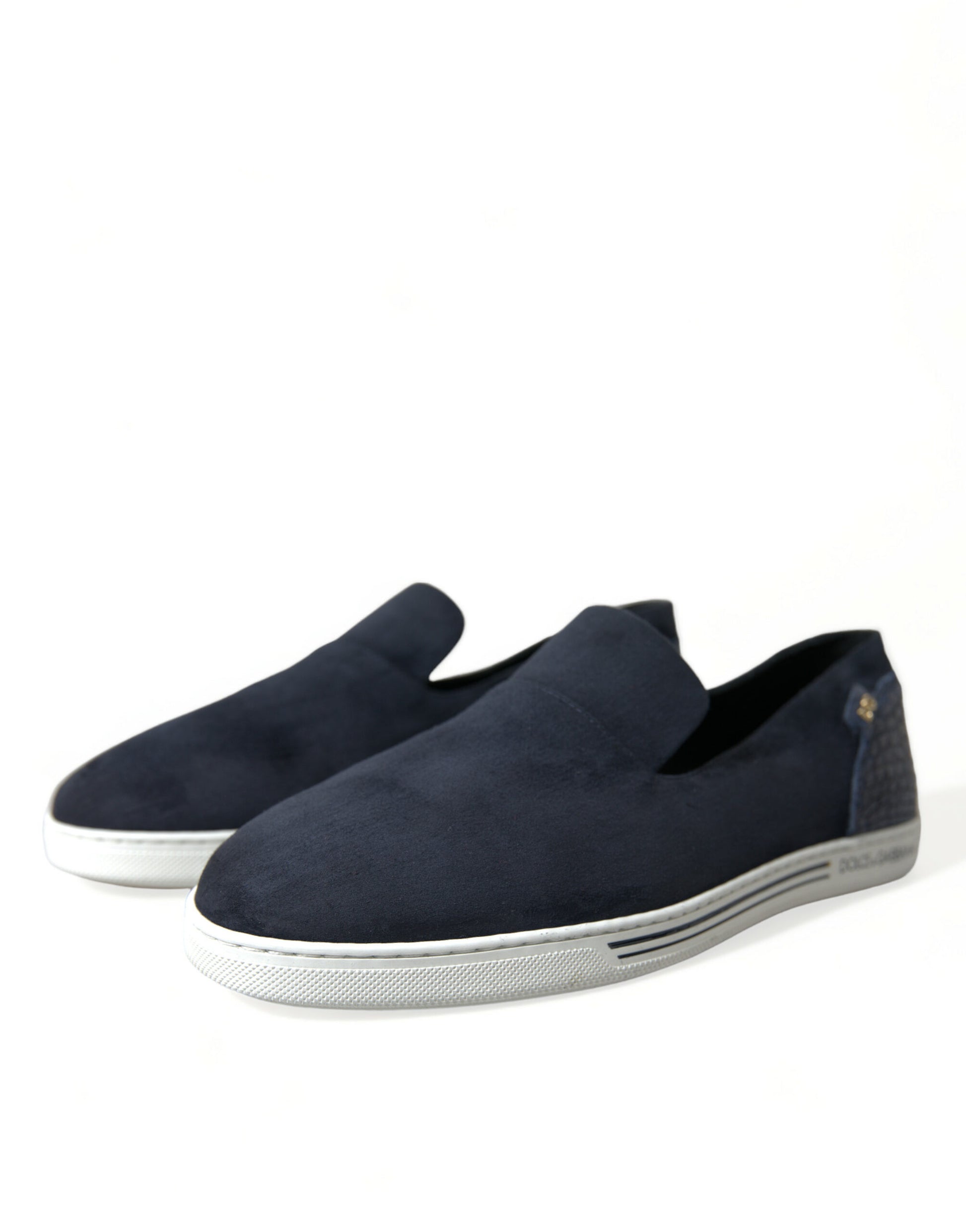 Elegante Loafer aus blauem Wildleder