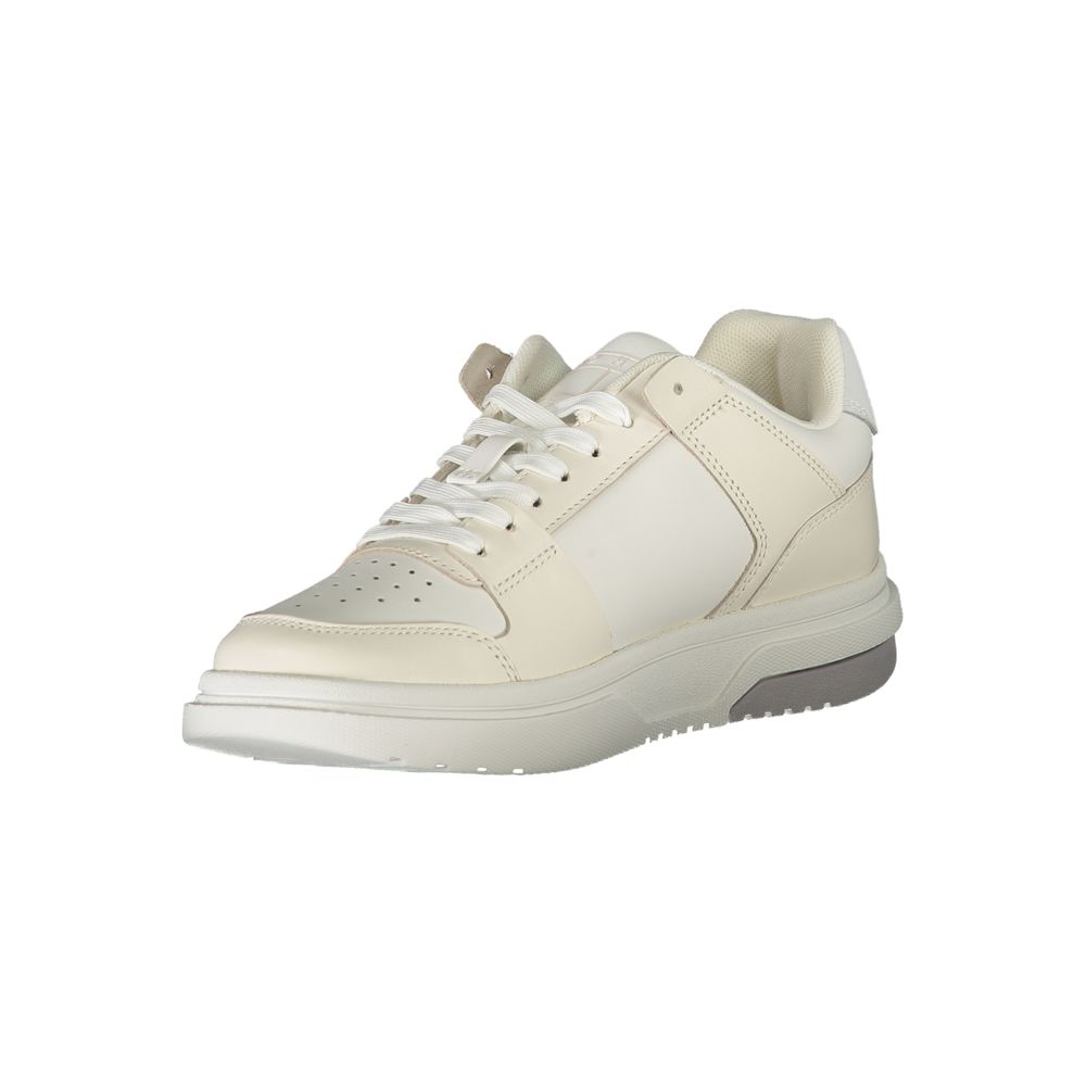 White Leather Womens Sneaker