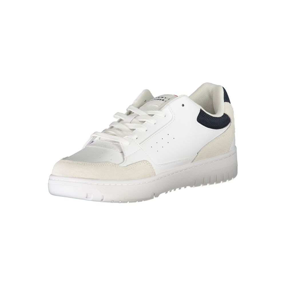 White Leather Men Sneaker