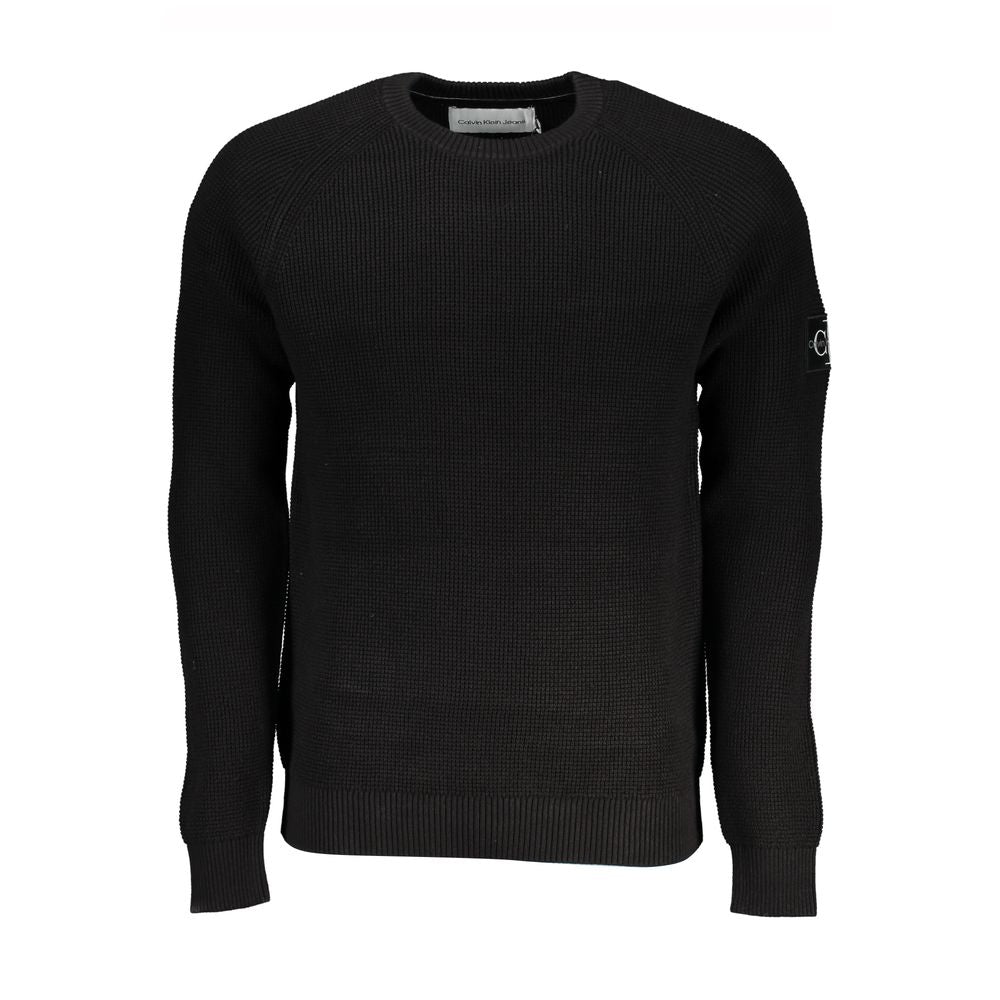 Sleek Organic Cotton Crew Neck Sweater