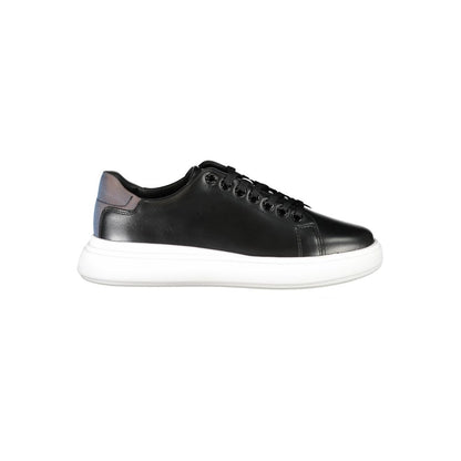 Chic Contrasting Lace-Up Sneakers