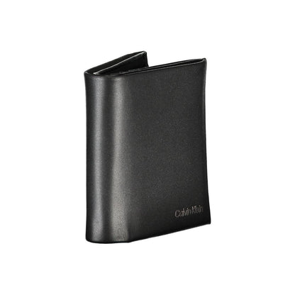 Sleek Black RFID-Secure Men's Wallet