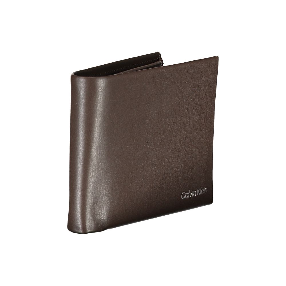 Elegant Leather Two-Compartment Wallet