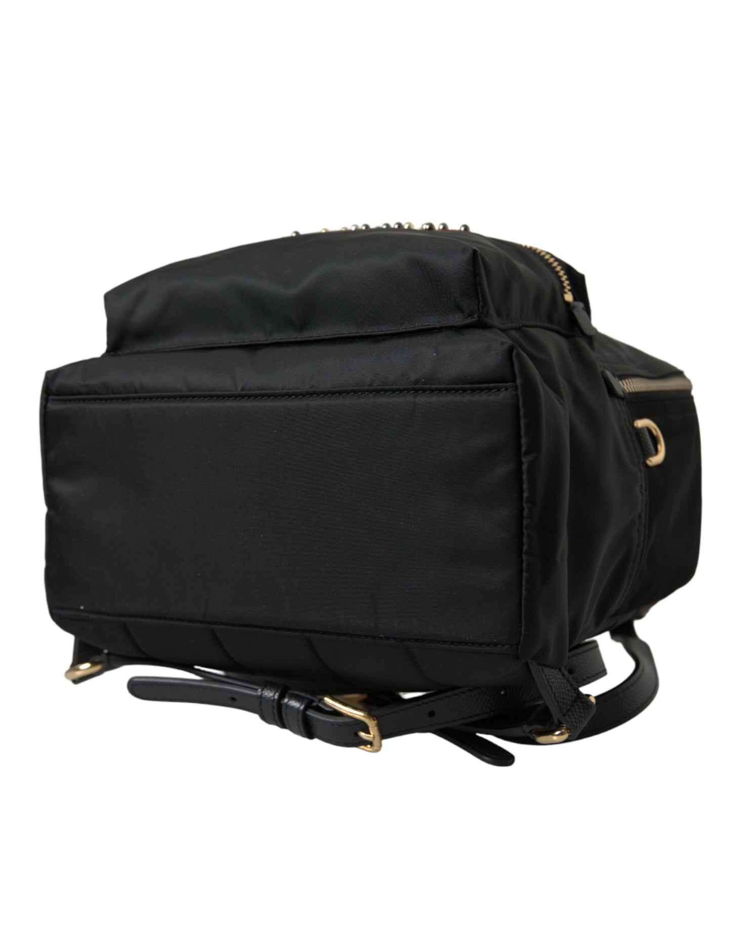 Eleganter, verzierter schwarzer Rucksack