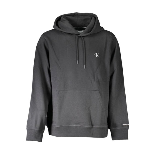 Sleek Hooded Sweatshirt with Central Pocket