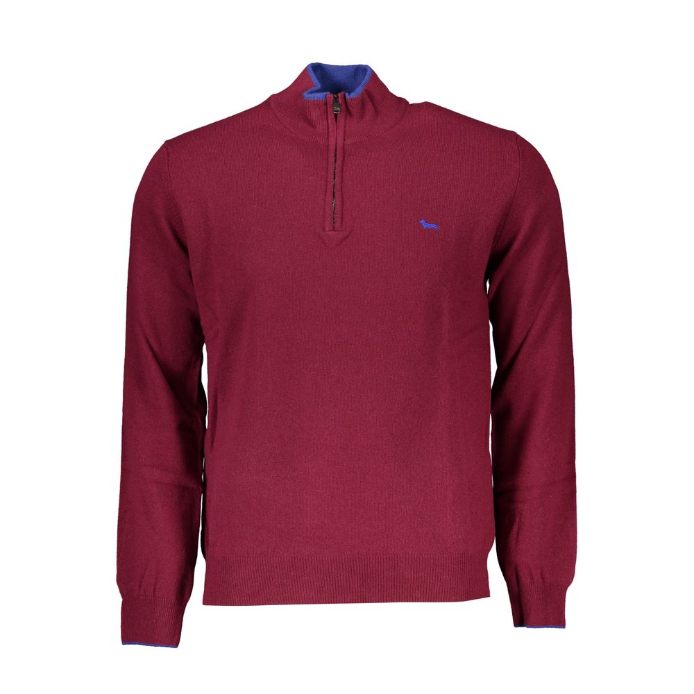 Eleganter Half-Zip-Pullover mit Stickdetail