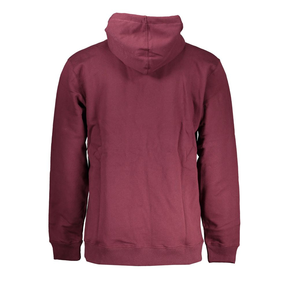 Schickes rosa Fleece-Kapuzensweatshirt