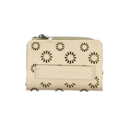 Beige Polyethylene Wallet