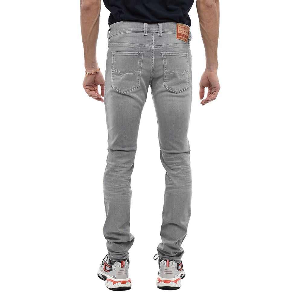 Graue Jeans und Hose aus Baumwolle