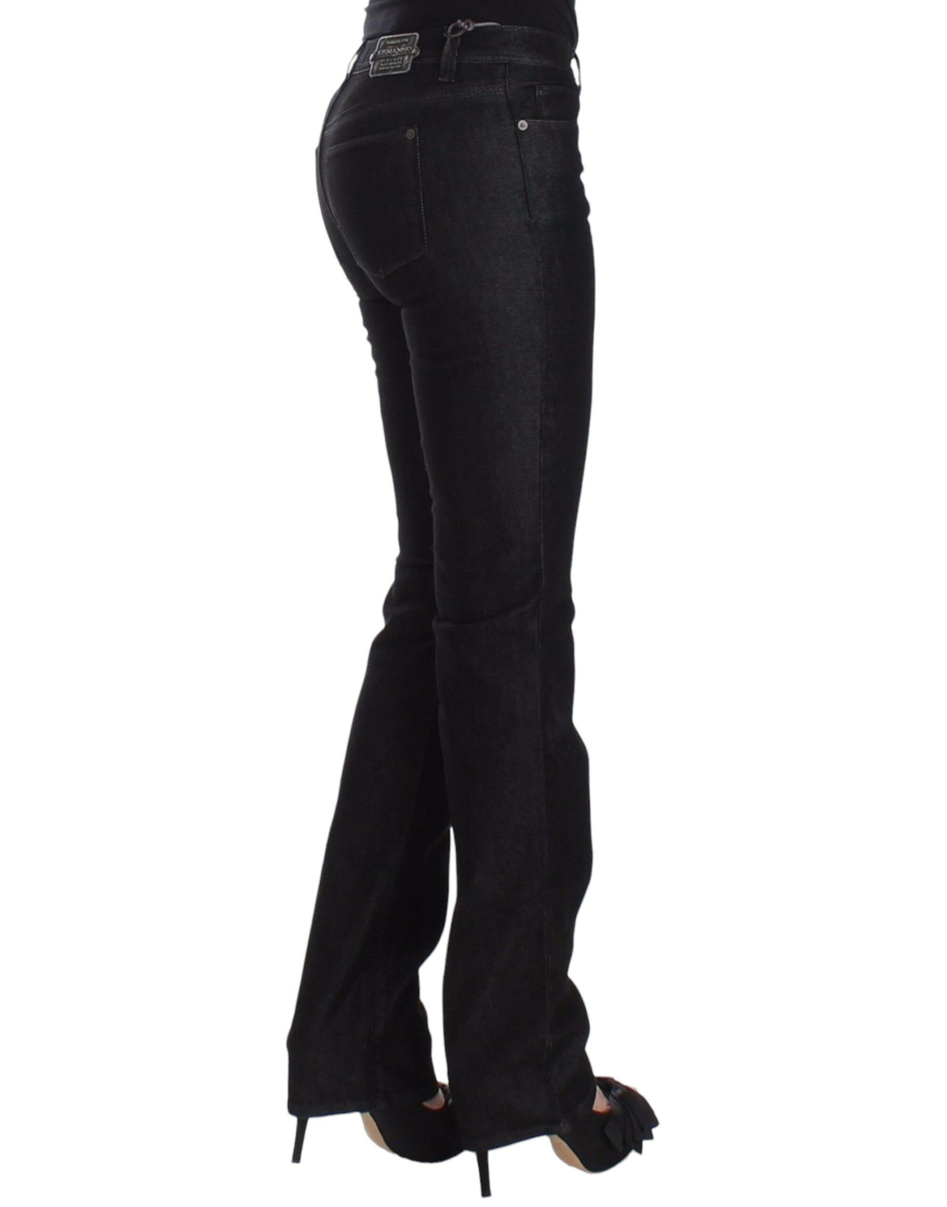 Schicke schwarze Slim Skinny Jeans